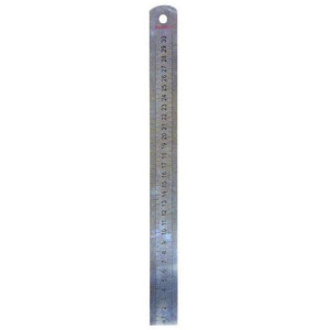ΧΑΡΑΚΑΣ ΜΕΤΑΛΛΙΚΟΣ 30CM ΜΕ ΔΙΠΛΗ ΜΕΤΡΗΣΗ STAMPERIA