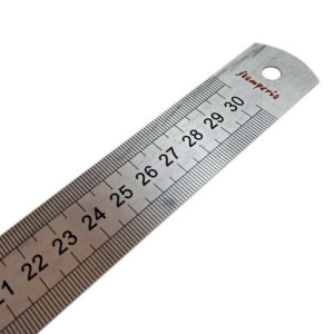 ΧΑΡΑΚΑΣ ΜΕΤΑΛΛΙΚΟΣ 30cm ΜΕ ΔΙΠΛΗ ΜΕΤΡΗΣΗ STAMPERIA ΧΑΡΑΚΑΣ ΜΕΤΑΛΛΙΚΟΣ 30cm ΜΕ ΔΙΠΛΗ ΜΕΤΡΗΣΗ STAMPERIA