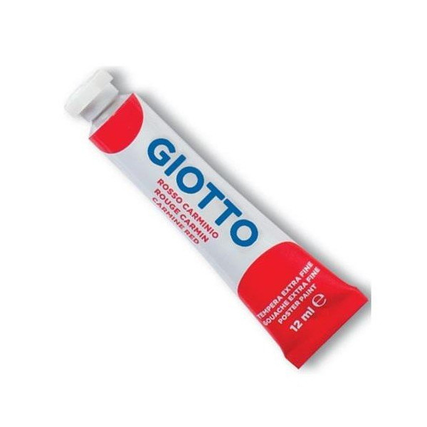 ΤΕΜΠΕΡΑ 12ml ΚΟΚΚΙΝΟ CARMINE GIOTTO EXTRA FINE