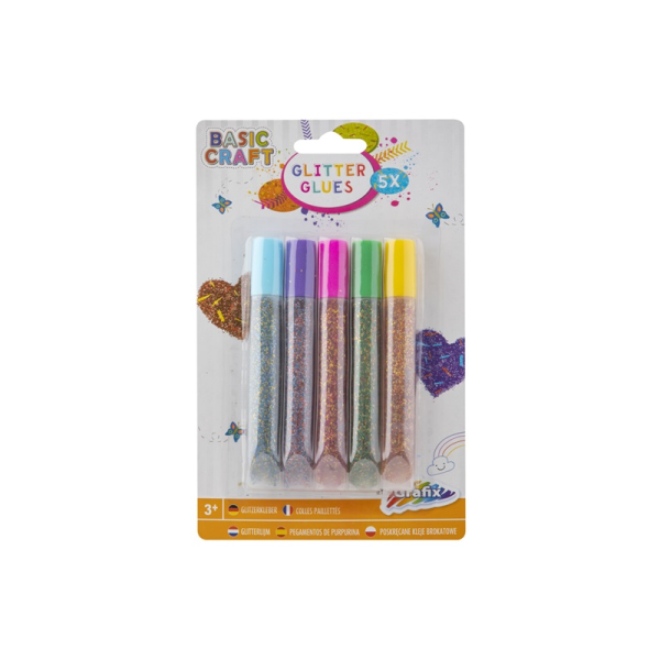 ΣΕΤ ΚΟΛΛΕΣ GLITTER 5 TEM x 8ml
