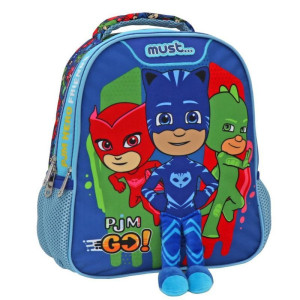 ΤΣΑΝΤΑ ΠΛΑΤΗΣ ΝΗΠΙΟΥ "PJ MASKS GO" 2 ΘΗΚΕΣ MUST