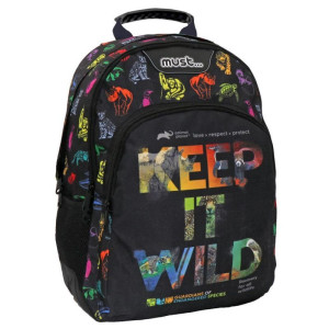 ΤΣΑΝΤΑ ΠΛΑΤΗΣ ΔΗΜΟΤΙΚΟΥ "ANIMAL PLANET KEEP IT WILD" 3 ΘΗΚΕΣ MUST