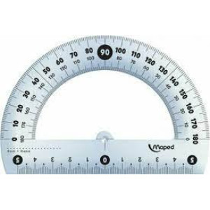 ΜΟΙΡΟΓΝΩΜΟΝΙΟ ΔΙΑΦΑΝΟ 180ΜΟΙΡΕΣ 12CM MAPED