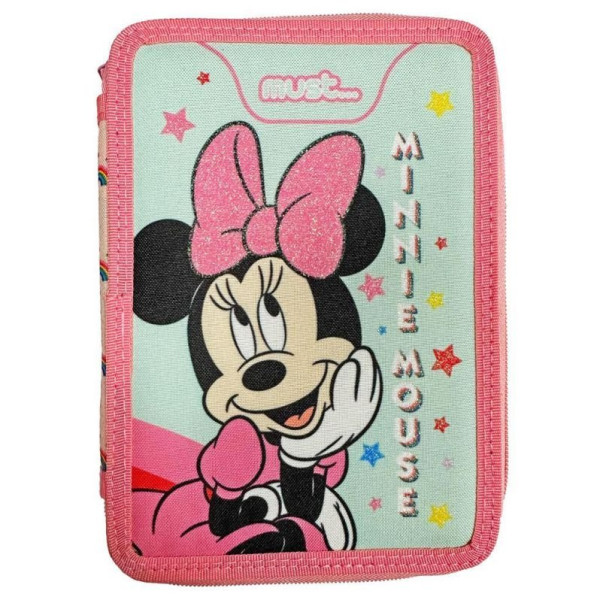 ΣΧΟΛΙΚΗ ΚΑΣΕΤΙΝΑ ΔΙΠΛΗ ΓΕΜΑΤΗ DISNEY "MINNIE MΟUSE" MUST