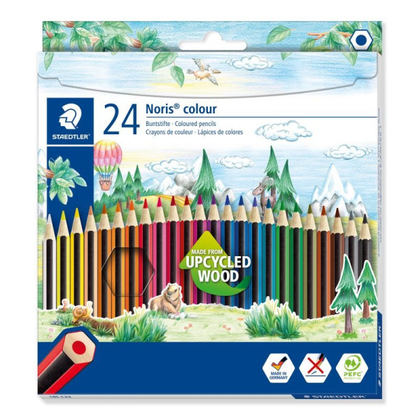 ΣΕΤ ΞΥΛΟΜΠΟΓΙΑΣ 185 C24 NORIS STAEDTLER 24ΤΕΜ