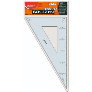 ΓΕΩΜΕΤΡΙΚΟ ΤΡΙΓΩΝΟ GEOMETRIC 32cm - 60 ΜΟΙΡΕΣ