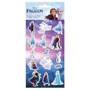 ΑΥΤΟΚΟΛΛΗΤΑ PUFFY "FROZEN 2" 10x22cm