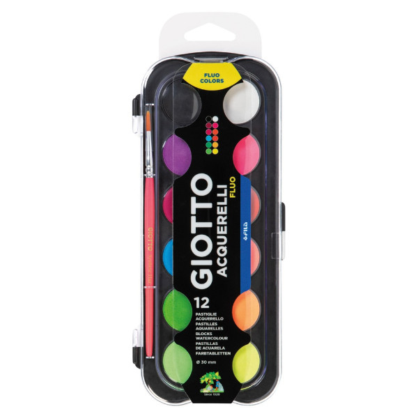 ΝΕΡΟΜΠΟΓΙΕΣ 30mm FLUO 12 ΧΡΩΜΑΤΑ GIOTTO