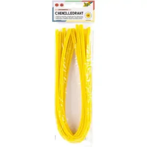 ΣΥΡΜΑ ΠΙΠΑΣ 8mm-50cm LEMON YELLOW 10ΤΕΜ FOLIA