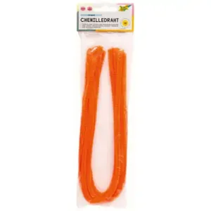 ΣΥΡΜΑ ΠΙΠΑΣ 8mm-50cm ΠΟΡΤΟΚΑΛΙ 10ΤΕΜ FOLIA