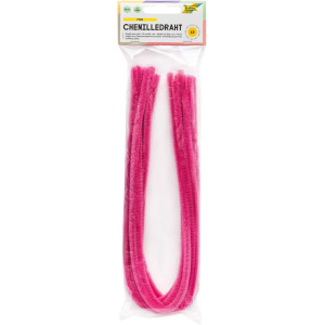 ΣΥΡΜΑ ΠΙΠΑΣ 8ΜΜ-50CM PINK 10ΤΕΜ FOLIA