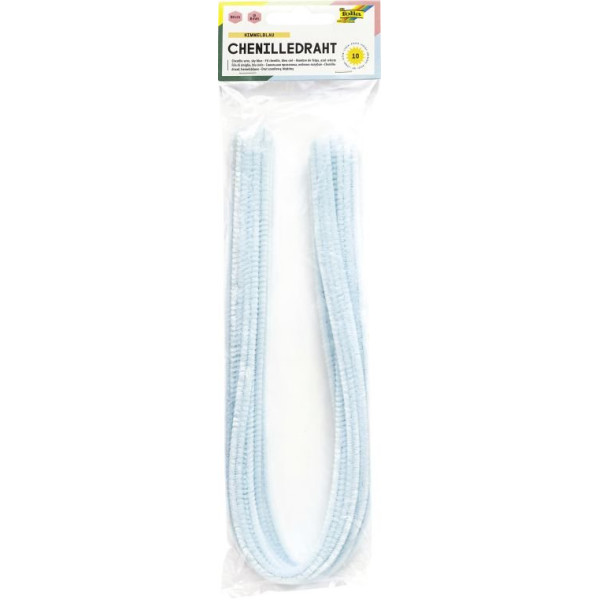 ΣΥΡΜΑ ΠΙΠΑΣ 8ΜΜ-50CM SKY BLUE 10ΤΕΜ FOLIA