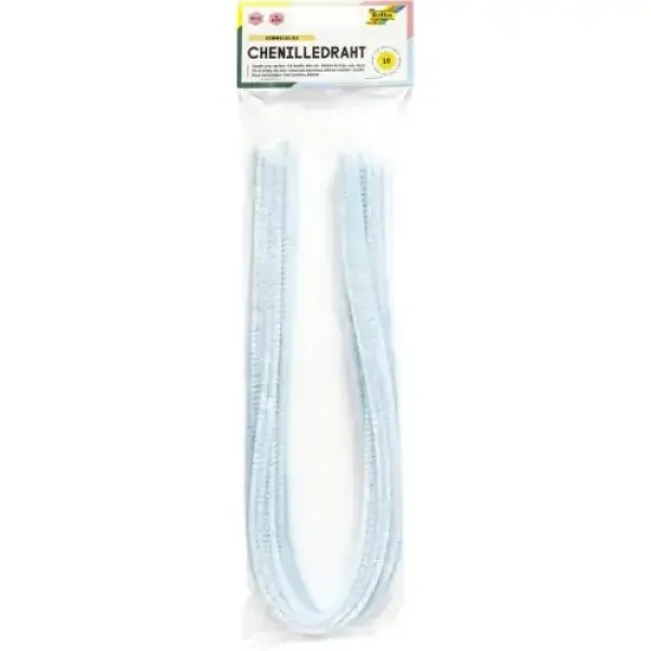 ΣΥΡΜΑ ΠΙΠΑΣ 8mm-50cm SKY BLUE 10ΤΕΜ FOLIA