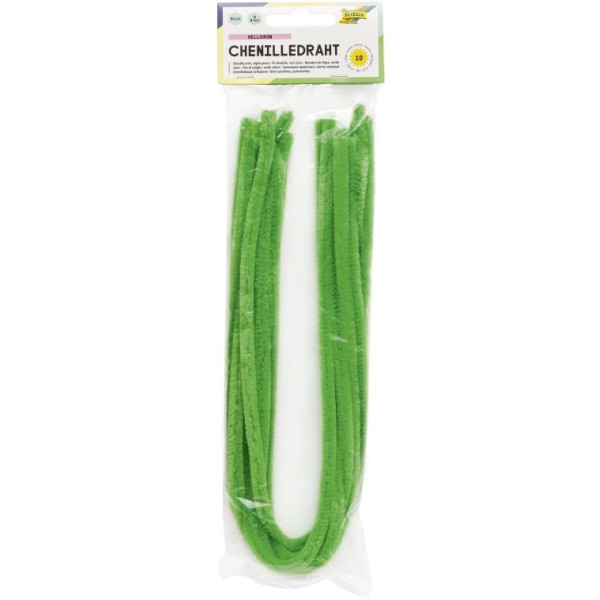 ΣΥΡΜΑ ΠΙΠΑΣ 8ΜΜ-50CM LIGHT GREEN 10ΤΕΜ FOLIA