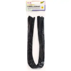 ΣΥΡΜΑ ΠΙΠΑΣ 8mm-50cm ΜΑΥΡΟ 10ΤΕΜ FOLIA