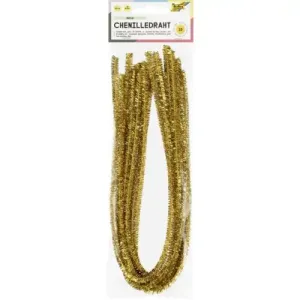 ΣΥΡΜΑ ΠΙΠΑΣ 8mm-50cm ΧΡΥΣΟ 10ΤΕΜ FOLIA