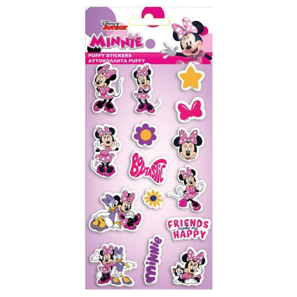 ΑΥΤΟΚΟΛΛΗΤΑ PUFFY "MINNIE" 10x22cm