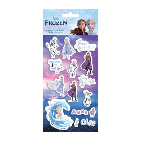 ΑΥΤΟΚΟΛΛΗΤΑ PUFFY "FROZEN" 10x22cm