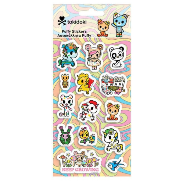 ΑΥΤΟΚΟΛΛΗΤΑ PUFFY "TOKIDOKI" 10x22cm