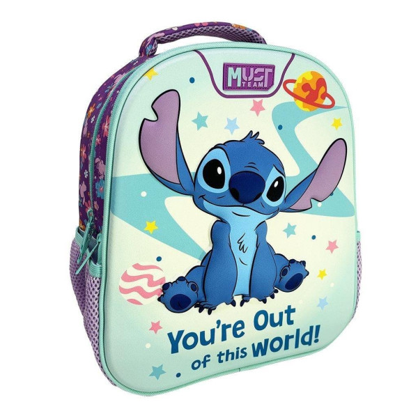 ΤΣΑΝΤΑ ΠΛΑΤΗΣ ΝΗΠΙΟΥ "STITCH YOU'RE OUT OF THIS WORLD" 2 ΘΗΚΕΣ MUST