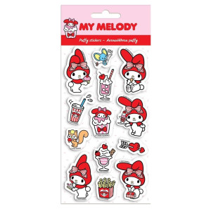 ΑΥΤΟΚΟΛΛΗΤΑ PUFFY "MY MELODY" 10x22cm