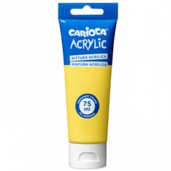 ΑΚΡΥΛΙΚΑ CARIOCA 75ML PRIMARY YELLOW