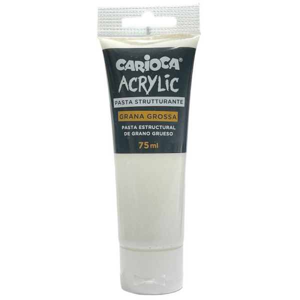 ΠΑΣΤΑ ΑΚΡΥΛΙΚΗ CARIOCA 75ML GRANA FINE