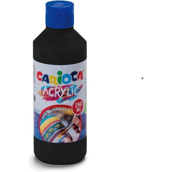 ΑΚΡΥΛΙΚΑ CARIOCA 250ML BLACK