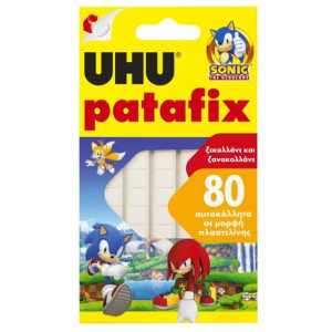 ΚΟΛΛΑ PATAFIX UHU ΑΥΤΟΚΟΛΛΗΤΑ 80ΤΕΜ ΣΕ ΜΟΡΦΗ ΠΛΑΣΤΕΛΙΝΗΣ