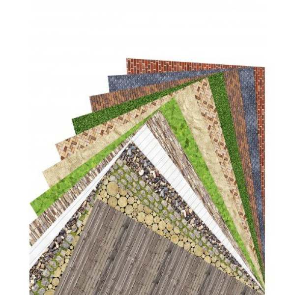 ΧΑΡΤΙ ΜΕ ΣΧΕΔΙΑ 80ΓΡ ΣΕΤ 13 ΦΥΛΛΑ 50x70 cm