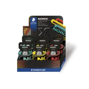 ΧΑΡΑΚΑΣ- ΒΡΑΧΙΟΛΙ NORIX 30cm STAEDTLER ΧΡΩΜΑΤΑ (ΚΟΚΚΙΝΟ-ΚΙΤΡΙΝΟ-ΠΡΑΣΙΝΟ)