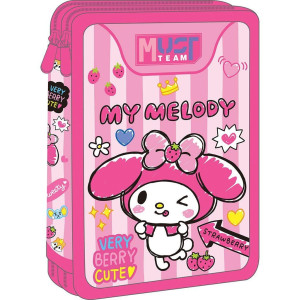 ΣΧΟΛΙΚΗ ΚΑΣΕΤΙΝΑ ΔΙΠΛΗ ΓΕΜΑΤΗ "MY MELODY" MUST TEAM ΣΧΟΛΙΚΗ ΚΑΣΕΤΙΝΑ ΔΙΠΛΗ ΓΕΜΑΤΗ "MY MELODY" MUST TEAM