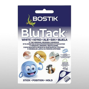 ΚΟΛΛΗΤΙΚΟ PATAFIX BLU TACK WHITE ORIGINAL BOSTIK 45g