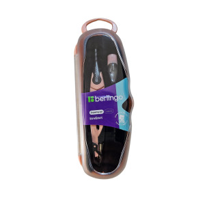 ΔΙΑΒΗΤΗΣ ΜΕΤΑΛΛΙΚΟΣ ΣΕ ΘΗΚΗ "INSTICT" Pink 13,5cm BERLINGO