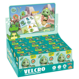 STICKERS ΜΕ ΣΦΡΑΓΙΔΑ SET 100ΤΜΧ DINO 10X6X11,8ΕΚ LUNA