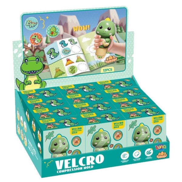STICKERS ΜΕ ΣΦΡΑΓΙΔΑ SET 100ΤΜΧ DINO 10X6X11,8ΕΚ LUNA
