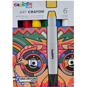 ΤΕΜΠΕΡΑ ΣΕ STICK CARIOCA SOLID ΣΕΤ 6ΧΡΩΜΑΤΩΝ