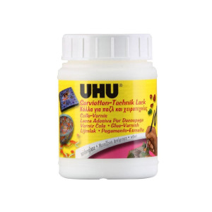 ΚΟΛΛΑ UHU ΓΙΑ ΠΑΖΛ ΧΕΙΡΟΤΕΧΝΙΑ GLUE VARNISH 150ml