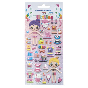 ΑΥΤΟΚΟΛΛΗΤΑ GIRLY 10x22cm THE LITTLIES