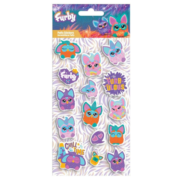 ΑΥΤΟΚΟΛΛΗΤΑ FURBY 10x22cm THE LITTLIES