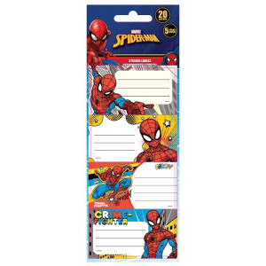 ΕΤΙΚΕΤΕΣ ΑΥΤΟΚΟΛΛΗΤΕΣ "SPIDERMAN" 20 ΤΕΜΑΧΙΑ ΣΕ 5 ΦΥΛΛΑ ΕΤΙΚΕΤΕΣ ΑΥΤΟΚΟΛΛΗΤΕΣ "SPIDERMAN" 20 ΤΕΜΑΧΙΑ ΣΕ 5 ΦΥΛΛΑ