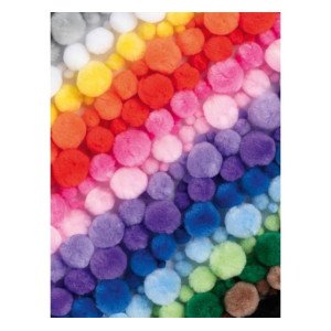ΠΟΜΠΟΜ MIX JUMBO ΠΟΛΥΧΡΩΜΑ 200g ΠΟΜΠΟΜ MIX JUMBO ΠΟΛΥΧΡΩΜΑ 200g