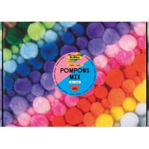 ΠΟΜΠΟΜ MIX JUMBO ΠΟΛΥΧΡΩΜΑ 200g ΠΟΜΠΟΜ MIX JUMBO ΠΟΛΥΧΡΩΜΑ 200g