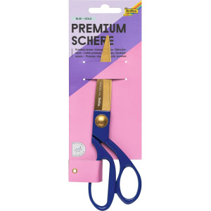 ΨΑΛΙΔΙ FOLIA PREMIUM, ΜΟΝΤΕΡΝΟΥ ΣΤΥΛ, ΧΡΥΣΟ & ΜΠΛΕ, ΜΗΚΟΥΣ ΠΕΡΙΠΟΥ 7,9 ΙΝΤΣΩΝ, ΓΙΑ ΔΕΞΙΟΧΕΙΡΕΣ, ΑΠΟ ΑΝΟΞΕΙΔΩΤΟ ΑΤΣΑΛΙ