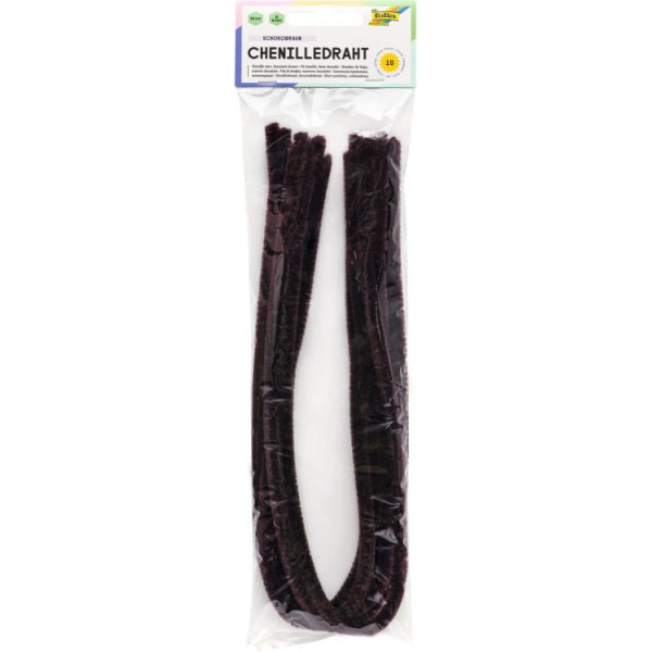 ΣΥΡΜΑ ΠΙΠΑΣ 8ΜΜ-50CM ΚΑΦΕ 10ΤΕΜ FOLIA