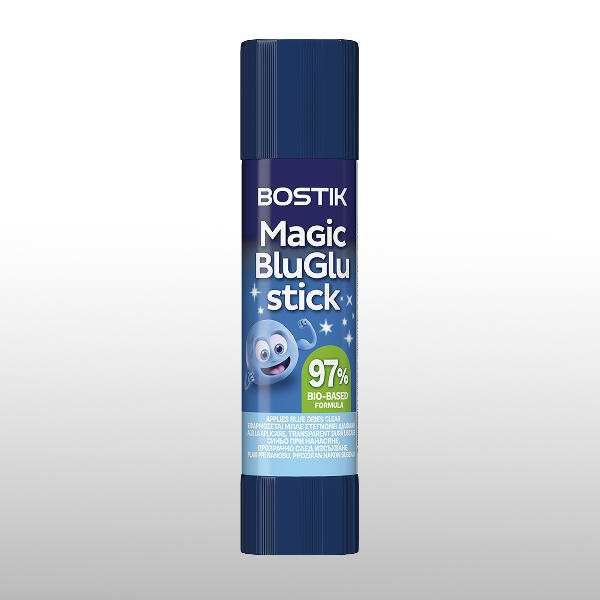 ΚΟΛΛΑ STICK MAGIC BLUE 8G  ΕΦΑΡΜΟΖΕΤΑΙ ΜΠΛΕ, ΣΤΕΓΝΩΝΕΙ ΔΙΑΦΑΝΗ