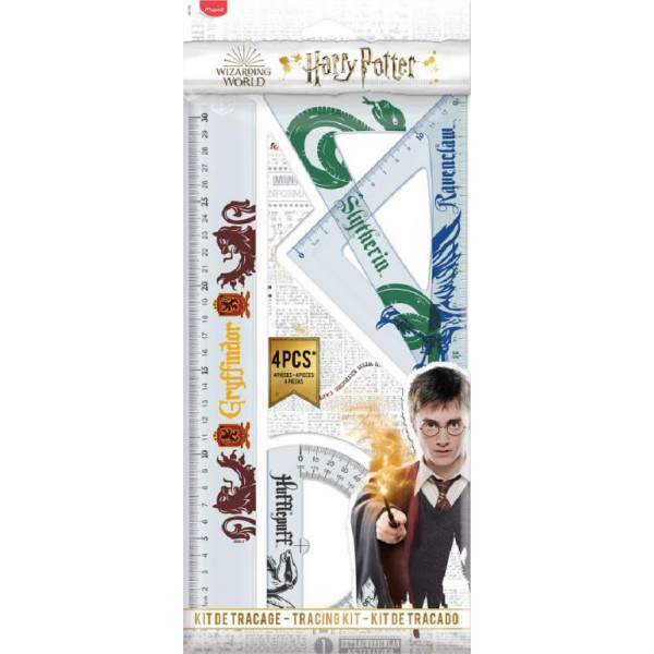ΓΕΩΜΕΤΡΙΚΟ ΣΕΤ ΟΡΓΑΝΩΝ HARRY POTTER ΣΕΤ 4ΤΕΜ