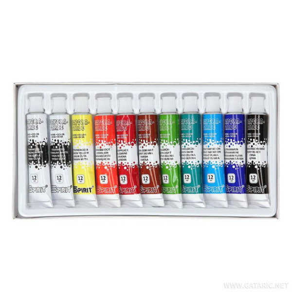 ΤΕΜΠΕΡΕΣ 10χρωμ. ΣΥΝ 1 δωρο 12ML