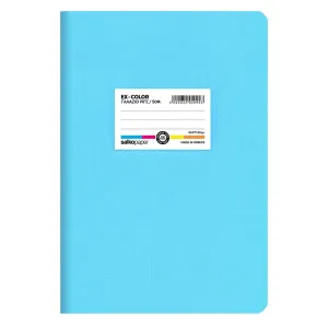 ΤΕΤΡΑΔΙΟ "EX-COLOR" ΡΙΓΕ ΓΑΛΑΖΙΟ 17x25 50 ΦΥΛΛΑ ΤΕΤΡΑΔΙΟ "EX-COLOR" ΡΙΓΕ ΓΑΛΑΖΙΟ 17x25 50 ΦΥΛΛΑ