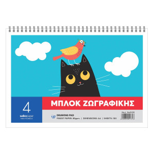 ΜΠΛΟΚ ΖΩΓΡΑΦΙΚΗΣ Ν4 100Φ 21Χ29,7